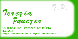 terezia panczer business card